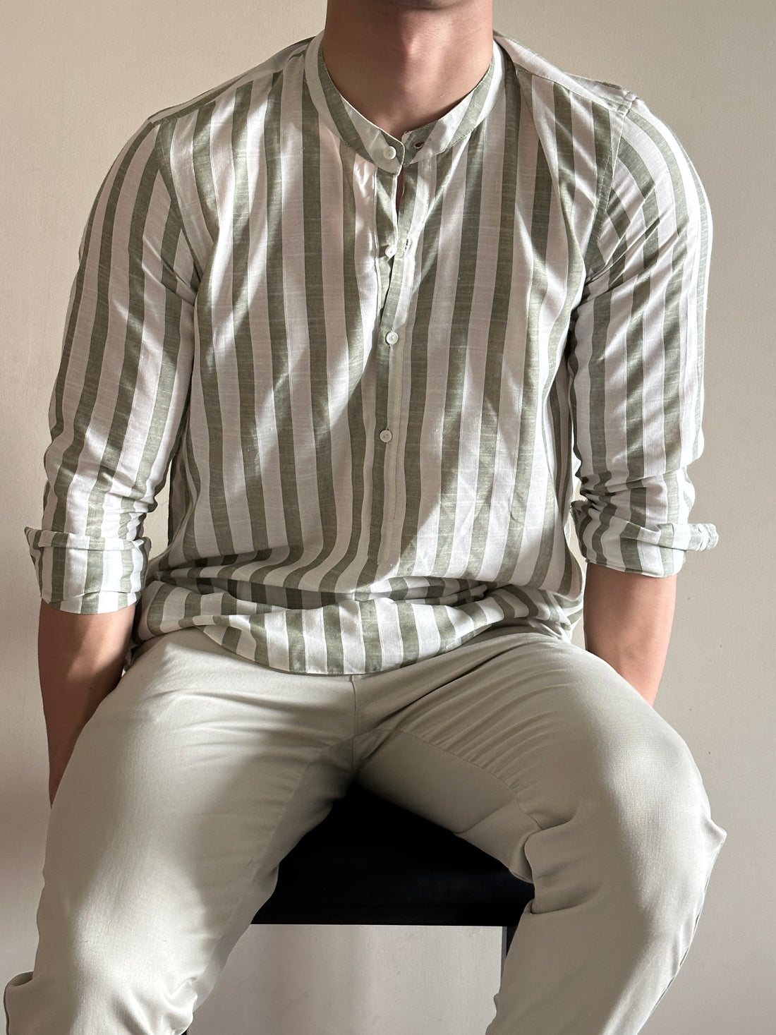 Linen Striped Shirt