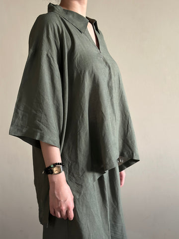 Olive Haze Top