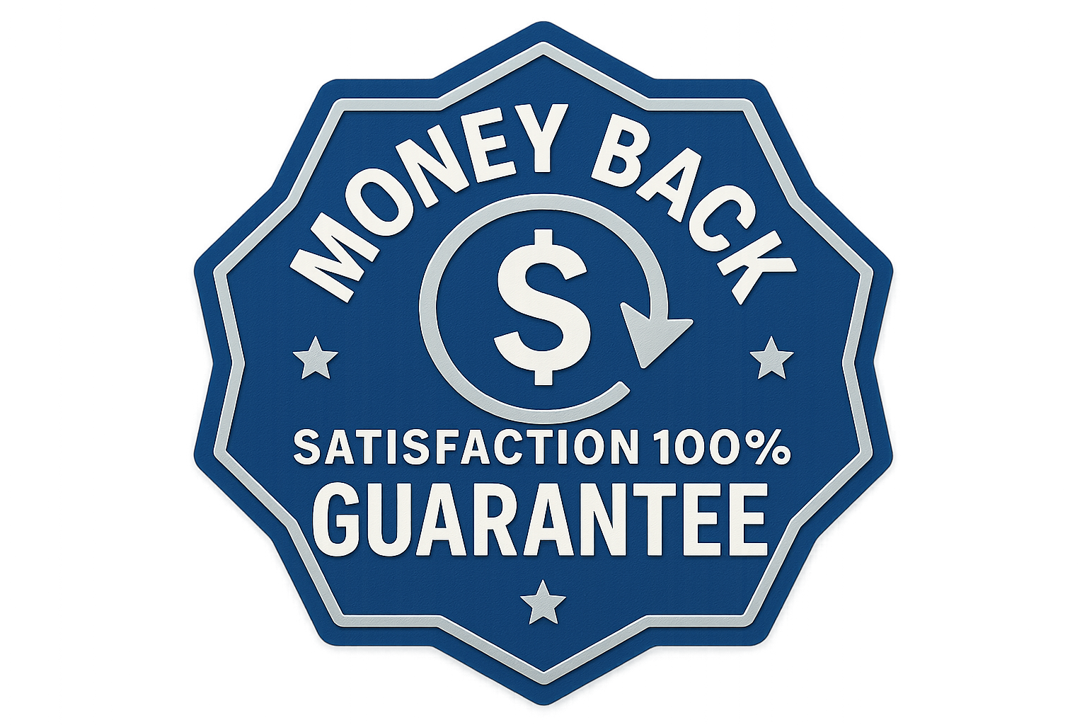 Money back Guarantee 
